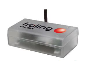 SMS box Froling control caldera
