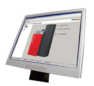 Visualización 3200 de Froling